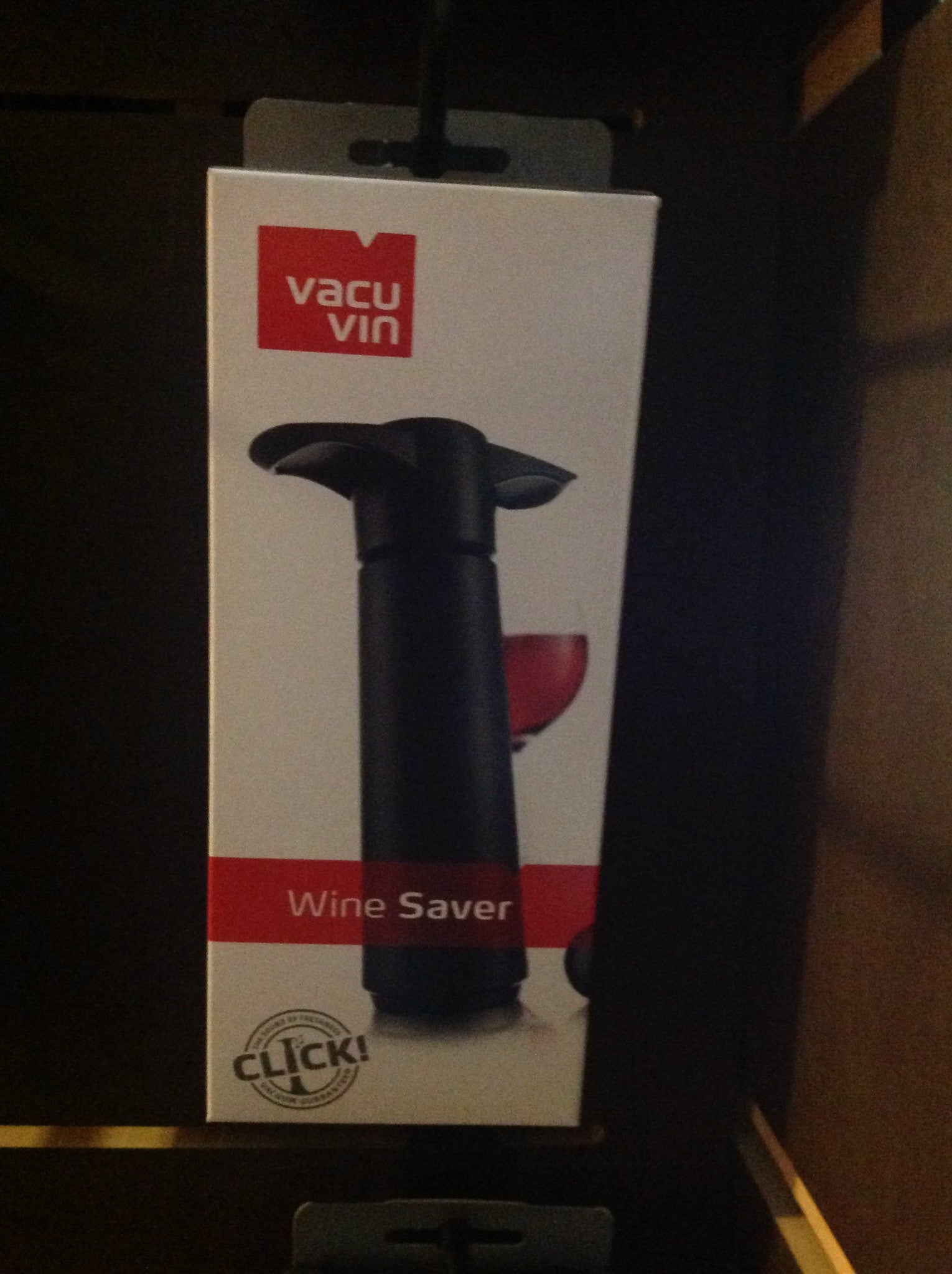 Vacu-vin wine saver